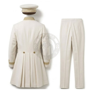 Uniforme Marítimo Masculino de Alta Calidad, Transpirable, de Algodón/Lana, con Estilo Tradicional para Ocasiones Ceremoniales - Product Image 2