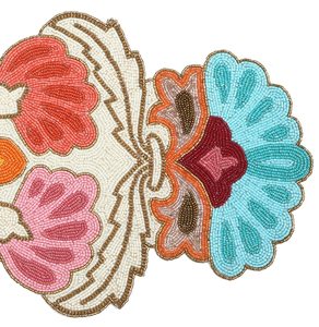 Embroidered Floral <b>Table</b> Runner Bohemian Home Decor Washable Yellow <b>Pink</b> <b>Cloth</b> Pattern - Product Image 5