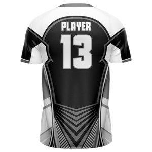 Conjunto de Camiseta de Fútbol Personalizada Unisex Azul y Blanca para Invierno, Número 10, Impresión Sublimada, Cuello en V, Manga Corta, Absorbe la Humedad en Cuatro Direcciones - Product Image 4