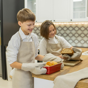 Cooking Apron Custom Logo <b>Kitchen</b> Apron with Pockets Adjustable Strap Soft Fabric Long Lasting Use - Product Image 1