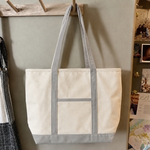 <b>Extra</b> Thick 800 GSM Cotton Canvas Utility Travel Bag Premium 800 GSM Canvas <b>Luggage</b> Bag for Women - Product Image 3