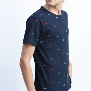 เสื้อยืดผู้ชายคุณภาพสูง เสื้อลำลอง แขนสั้น สีพื้น ผ้าฝ้าย สไตล์ไฮสตรีท ไซส์ใหญ่ คอกลม เสื้อยืดผู้ชายขายส่ง - Product Image 2