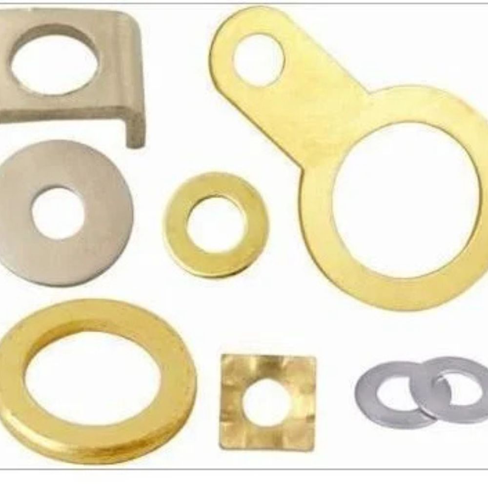 Premium Brass Pressed Components Forged Polished Industrial Hardware Fittings Precision Parts Durable Custom Standard Size