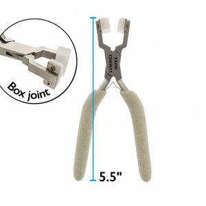 Pince à bec en nylon non marquant pour la formation, le pliage et le façonnage de bijoux, bagues et bracelets – Outil professionnel pour la fabrication de bijoux - Product Image 2