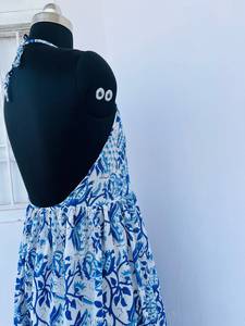Women's Girls' Printed Pure Cotton Maxi Dress Indian Block Print Casual Summer Evening Party Trendy Wholesale <b>Long</b> Midi Bulk - Product Image 5