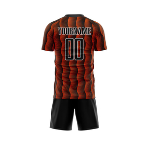 Uniforme de football entièrement personnalisé, couleur unie, qualité supérieure, quantité en gros, faible MOQ, uniforme de football pour vêtements de sport - Product Image 3