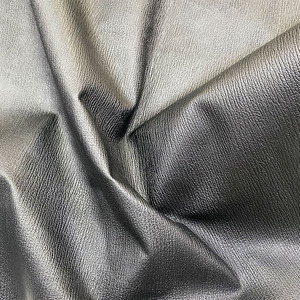Cuir de vachette véritable noir écologique, grainé, épaisseur 0,8-1,2 mm, taille personnalisée pour l'artisanat - Product Image 2