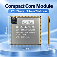 Module de base JC-ESP32P4-M3 ESP32-P4 ESP32-C6 avec 32 Mo de PSRAM, 16 Mo de Flash, Wi-Fi 6, carte de développement BT pour HMI IoT (vente en gros)