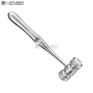Mead Manual Surgical Orthopedic Instrument with Interchangeable Hammer <b>Plastic</b> <b>Disc</b> Mallet Inserts Safety Standard Compliant MOL - Product Image 3