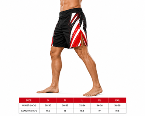 Shorts de combat MMA personnalisés confortables pour hommes, imprimés en sublimation HD, shorts d'entraînement de grappling BJJ sans kimono, légers et à séchage rapide - Product Image 2