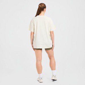 Camiseta Deportiva Extra Grande de Alta Calidad para Mujer, Suave, Ligera, Cómoda y de Diseño, con Mangas Cortas, para Gimnasio y Entrenamiento, Corte Holgado - Product Image 5