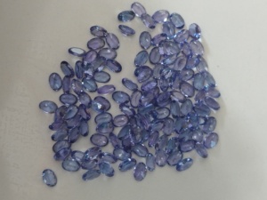 Natural Blue Tanzanite 7x5MM Oval Cut Best Quality Loose Gemstone for Jewelry Making - Product Image 3