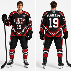 Conjunto de Uniforme de Hockey sobre Hielo Reversible, Jersey, Pantalones y Calcetines, Personalizable para Juego, Práctica, Temporada, Equipo, Competitivo, Recreativo, Reforzado - Product Image 6