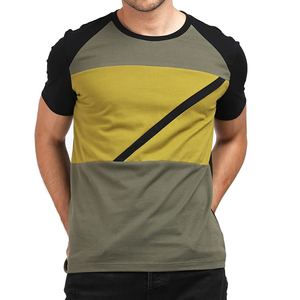 เสื้อยืดผู้ชายคุณภาพสูง ขายส่ง ผ้าฝ้าย 100% พิมพ์ลายยางนูน โลโก้สั่งทำด้านหน้า แขนสั้น ทรงปกติ เป็นมิตรกับสิ่งแวดล้อม - Product Image 1