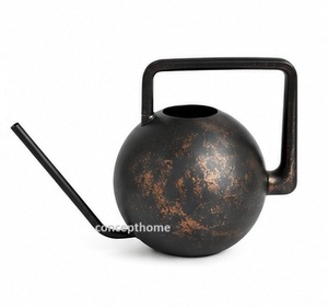Regadera Esférica Negra de Plástico, Diseño Duradero para Jardinería - Product Image 5