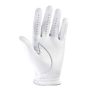 Guantes de Golf de Cuero Genuino Cabretta Suave al Por Mayor, Ajuste Completo, Antideslizantes, con Logotipo Personalizado, Blancos, para Hombre y Mujer - Product Image 2