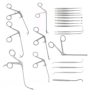 ชุดเครื่องมือผ่าตัดไซนัสแบบส่องกล้อง FIDA International Class I FESS สำหรับหู คอ จมูก ทำจากสแตนเลสสตีล ใช้งานด้วยมือ ได้รับการรับรองมาตรฐาน ISO13485 ใช้ซ้ำได้ - Product Image 5