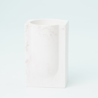 Gobelet cylindrique en résine, accessoire de salle de bain pour la maison et l'hôtel