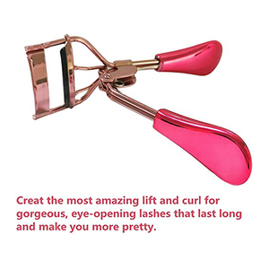 Wholesale 11cm German Steel Eyelash Curler <b>Silicon</b> Pad Professional <b>Tool</b> for Lashes Curls Beauty Care Curler for Women - Product Image 6
