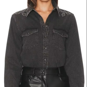 Chaqueta Vaquera Unisex Vintage de Alta Calidad, Estilo Casual de Invierno, Cuello Camisero, Botones, Talla Grande, Resistente al Viento y Transpirable - Product Image 1