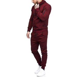 Ensemble de vêtements de sport pour hommes en gros, ensemble deux pièces décontracté, jogging, chaud, respirant, ensemble de vêtements de sport pour la remise en forme - Product Image 1