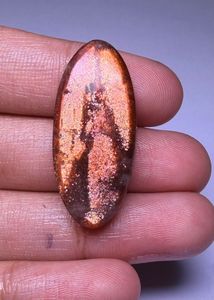 Pierres précieuses en vrac de coca sunstone naturelle de haute qualité, finement polies, pour la fabrication de bijoux, matériau cristallin - Product Image 2