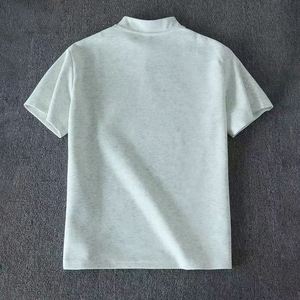 Custom High Stretch No Pilling Wrinkling Cotton Bamboo Solid Short Sleeve Casual Comfortable Slim Fit Men Golf for <b>Shirt</b> Daily - Product Image 4
