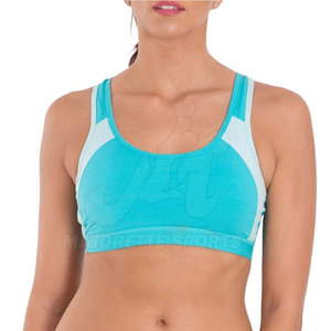 Sujetador deportivo sin costuras de corte ajustado para moldear el cuerpo, con textura acanalada y soporte para entrenamiento, para mujer. - Product Image 4