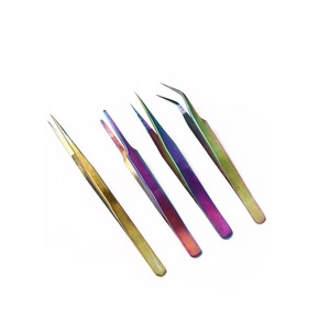 Ensemble de pinces à ongles professionnelles BCI, acier inoxydable, design pailleté rose or, outils de manucure, emballage luxueux - Product Image 4