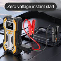 150PSI Multifunction Portable 12V Car Jump Starter Power Bank 6000mAh/8000mAh/10000mAh Tire Inflator Air Pump Battery Booster