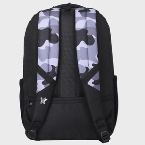 Sac à dos pour ordinateur portable Arctic Fox Legion avec port USB, voyage d'affaires, nylon Oxford, noir - Product Image 4