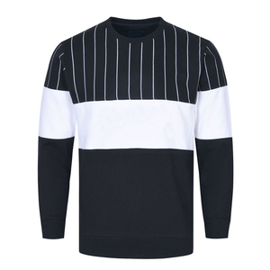 Custom Embroidered Lined Men's Summer Sweatshirt Premium Quality Cotton Polyester Stand Collar Oversized Eco-Friendly Quick Dry - Product Image 5