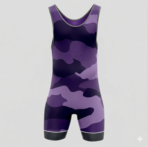 Maillot de lutte haute performance respirant en polyester/coton tricoté pour homme, coupe ajustée, haute qualité, pour la musculation - Product Image 3