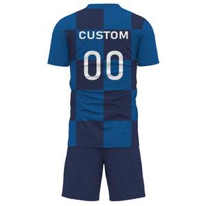 Fabricant de maillots de football personnalisés à séchage rapide, fournisseur d'uniformes de football, vente en gros de maillots de football respirants pour équipes - Product Image 3