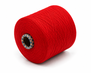 Hilo Melange de Primera Calidad, 100% Algodón, Ecológico, Técnica OE, para Tejer y Coser, Color Rojo, para Todo Tipo de Proyectos - Product Image 1