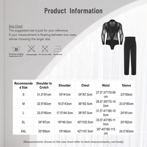 Tenues de danse latine Chacha pour hommes, combinaison et pantalon, costume pour spectacles de danse latine Chacha, compétitions de danse, fêtes - Product Image 6