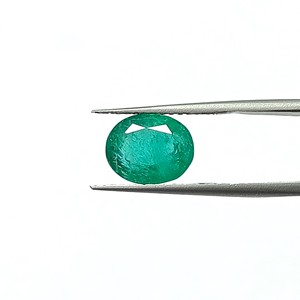 มรกตสีเขียวรูปไข่ 3.50 กะรัต จากพลอยแซมเบีย - Product Image 2