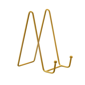 Meilleur support de présentation en laiton poli doré de designer, support de présentation fait main en laiton, le plus vendu - Product Image 5