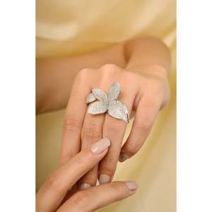 แหวนเพชรแท้ทองคำขาว 14k-18k สำหรับผู้หญิง แบรนด์ NOVA สำหรับเครื่องประดับแต่งงานที่ได้รับการรับรอง - Product Image 6