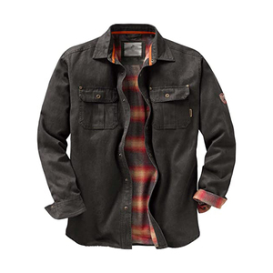 Chaqueta de Invierno Casual para Hombre, Estilo Slim Fit, 100% Algodón, Transpirable, Resistente al Viento, Ecológica, de Alta Calidad, Venta al Por Mayor - Product Image 4