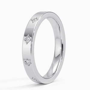Elegant 925 Sterling <b>Silver</b> Gold Plated Moissanite <b>Eternity</b> <b>Ring</b> for Women Classic Wedding Band Engagement Fine Jewelry - Product Image 2