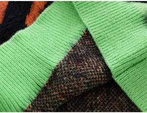 Écusson en cuir haut de gamme personnalisé pour tricots, prix direct usine, vente en gros de vêtements de mode - Product Image 2