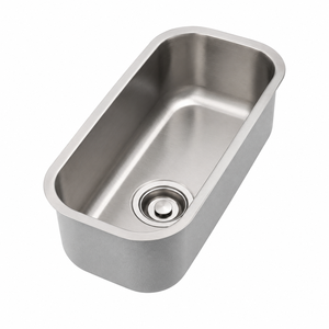Modern Single Bowl Stainless Steel Kitchen Sink Undermount <b>Brushed</b> Satin Surface 5 Year Warranty - Product Image 2