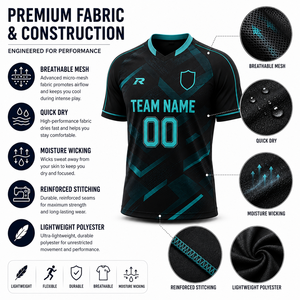Fabricante de Camisetas de Fútbol Personalizadas OEM ODM, Uniforme Transpirable de Secado Rápido con Sublimación para Equipos de Fútbol - Product Image 4