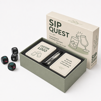 Fabricant d'emballages personnalisés de qualité supérieure pour jeux de cartes à boire pour adultes, couples, familles, avec logo, et boîtes de jeu de cartes.