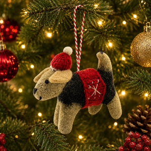 Christmas Dog <b>Tree</b> Ornament - Product Image 1