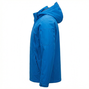 Impermeable con Logotipo Personalizado, Chaqueta Cortavientos con Cremallera, Chaqueta Impermeable a un Precio Accesible - Product Image 5