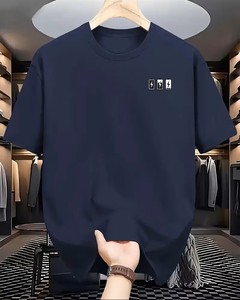 T-shirt Casual da Uomo 100% Cotone Sulb, Manica Corta con Collo Tondo, Logo Personalizzato Stampato sul Davanti, Jersey dal Bangladesh - Product Image 4