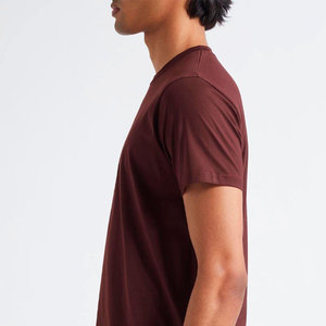 Nouvelle Arrivée de Couleurs T-shirt Homme en Coton, T-shirts Classiques Ajustés de Qualité Supérieure, Vente en Gros, T-shirts Vierge Personnalisables pour Homme - Product Image 2
