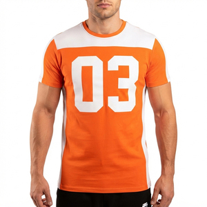 Camiseta de Boxeo Sublimada para Hombre, Ropa Deportiva Personalizada, Camisetas de Boxeo con Cuello Redondo para Hombre, 100% Poliéster - Product Image 1